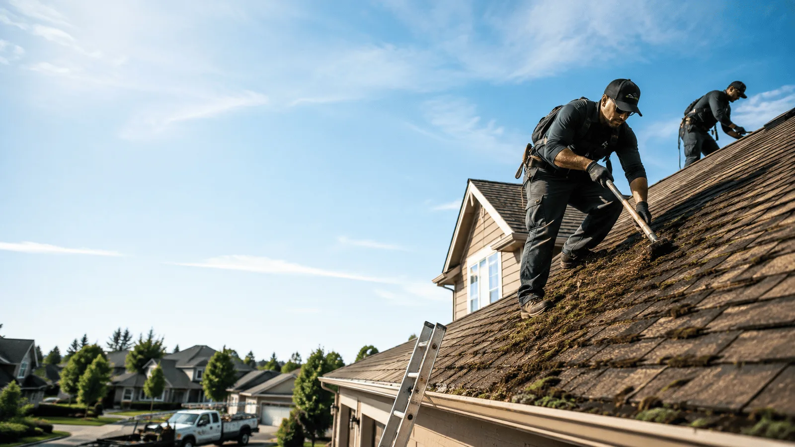 Roof Moss Removal in Vining, MN near me